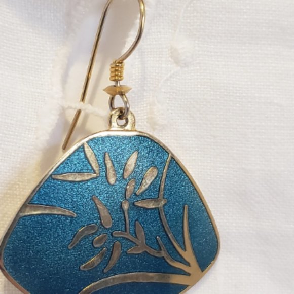 Roccoco Vintage dangle earrings - Picture 3 of 6